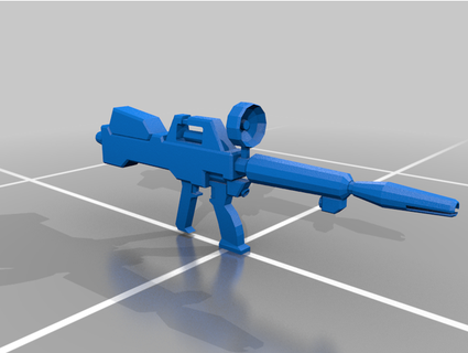 gundam gp01 beam rifle esmfg 3d print model - Mito3D