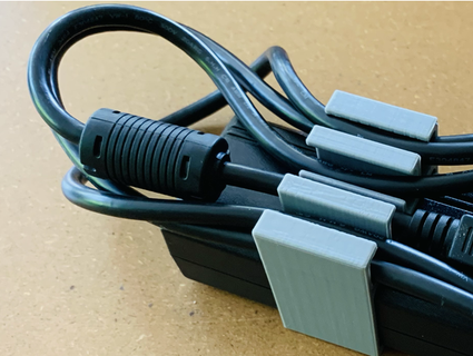 Kabelhalter netzteil vespa 3d print model - Mito3D