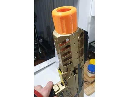 shorty muzzle ultrasonic2 handguard xarkon 3d print model - Mito3D