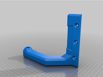 prusa bear filament spool holder w bearings trhines designs 3d print model - Mito3D