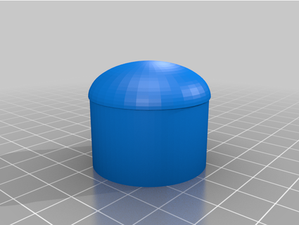 t-post safety cap cover grihz 3d print model - Mito3D