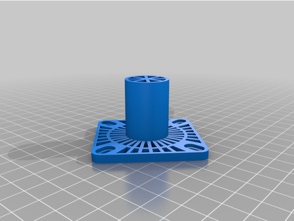 mini mount floor fan levelost 3d print model - Mito3D