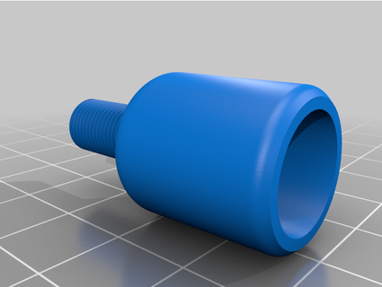 schrader intex inflated bed valve adapter rockfox 3d print model - Mito3D
