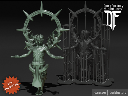 cosmic insanity wizard dorkfactory 3d print model - Mito3D