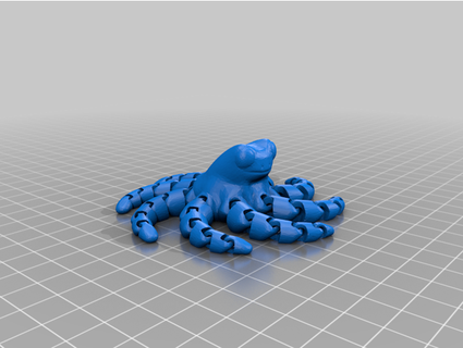 fred grenouille chocolat 3d print model - Mito3D