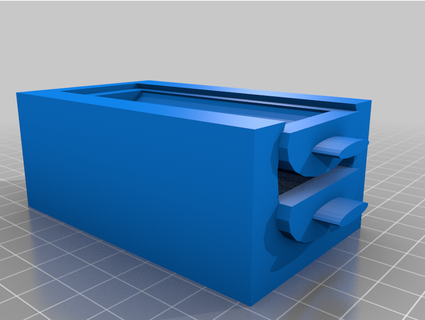 nail dip powder recycle tray greenebt20 3d print model - Mito3D
