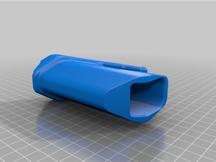 angled mag holder x mussy 3d print model - Mito3D