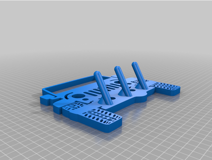 jipe tj chave suporte Brian Blanton 3d print model - Mito3D