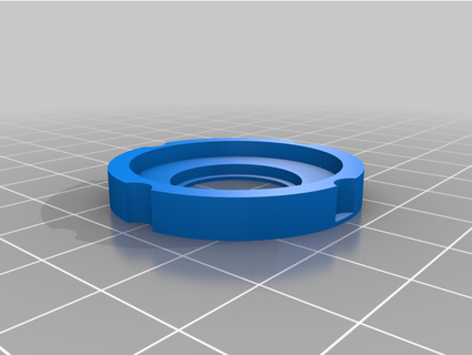 coverslip holder round 6-well microplates west lab  3d print model - Mito3D