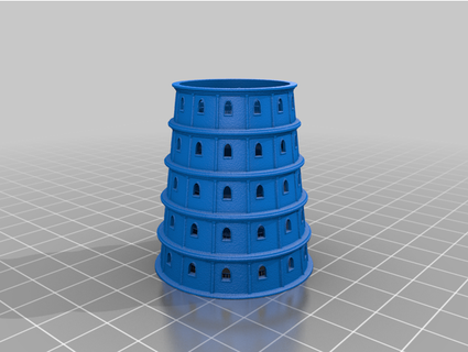 dungeon dragons arena tower harriman101 3d print model - Mito3D