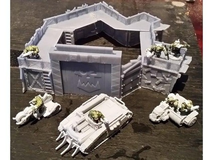 gorkamorka fort ziddan 3d print model - Mito3D
