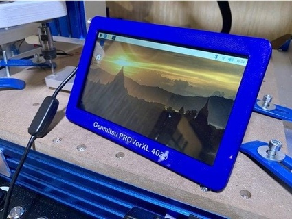 cnc controlador pantalla 7 pouces aventurero 3d print model - Mito3D