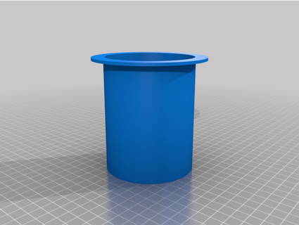 desk cupholder trashcan kevtmwb 3d print model - Mito3D