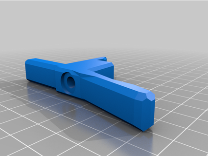 indra pull handle smilingcube 3d print model - Mito3D