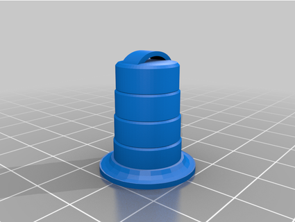 traffic barrel christepes 3d print model - Mito3D