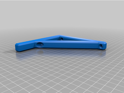 shelf bracket aksnowjunky 3d print model - Mito3D