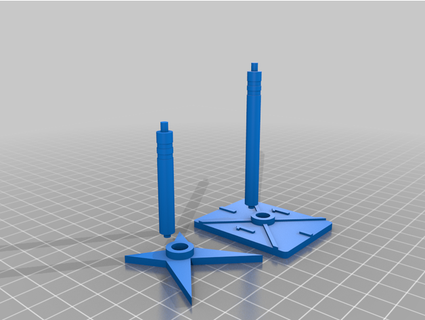 bases cielo fantasmas juego guerra cuervo sony 3d print model - Mito3D
