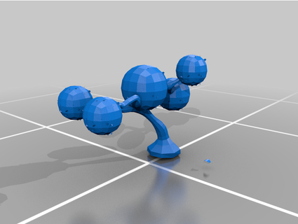 mignonne démon arbre table aanuragg 3d print model - Mito3D