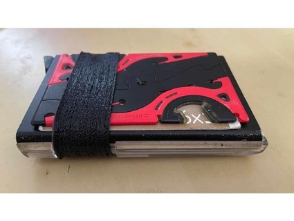 secrid slim wallet moneyband strap thejasonparker 3d print model - Mito3D