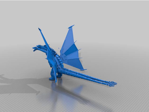 mecha rei ghidorah ghidorahandgodzillafanthe23th 3D print model - Mito3D