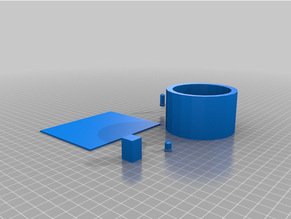 objet maison microscópico ellietop3d 3d print model - Mito3D