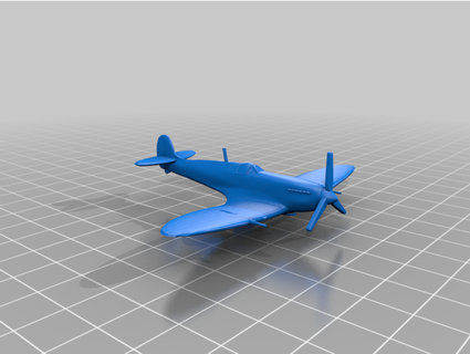 supermarine spitfire 1 144 sonycrow 3d print model - Mito3D