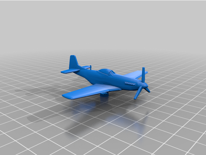 51 mustang 1 144 sonycrow 3d print model - Mito3D