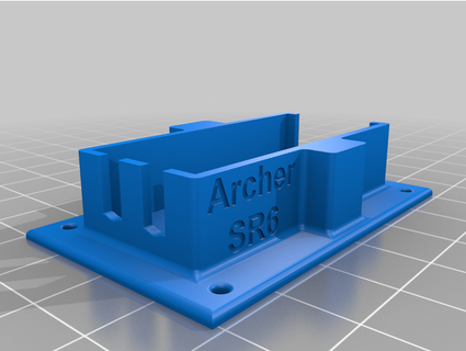 frsky archer sr6 receiver case bluewing58 3d print model - Mito3D