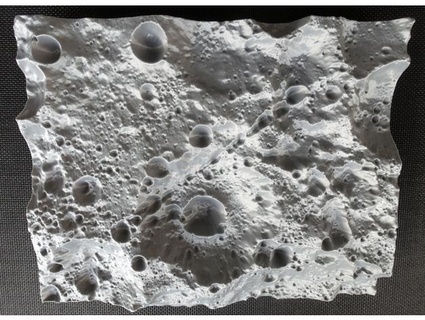 nasa lune randonnée cratère chaîne Gregory saveur croissance 3d print model - Mito3D