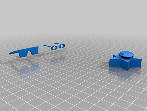 lunette soleil ellietop3d 3D print model - Mito3D