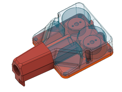 rs187 Flexfox optimize edilmiş kafesler radiosilence187 3d print model - Mito3D