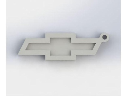 chevrolet gm keychain hilldemberg 3d print model - Mito3D