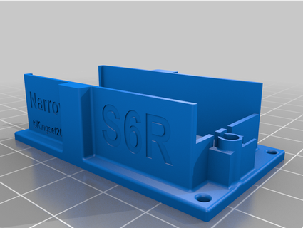 frsky s6r receptor caso funda bluewing58 3d print model - Mito3D
