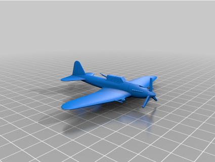 il-2 sturmovik 1 144 sonycrow 3d print model - Mito3D