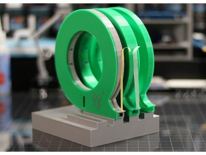 automotive masking tape dispenser kit diecastr3d 3d print model - Mito3D