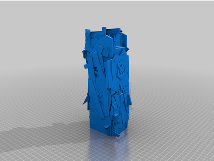 ork scrap tower mech shop sirquote 3d print model - Mito3D