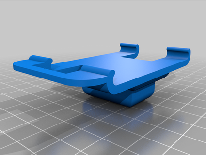 zoom f1 hotshoe mount turtleinho 3d print model - Mito3D