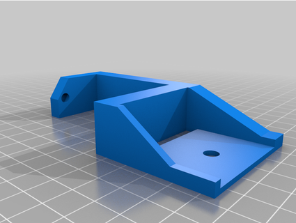 cube3 3rd gen Laser Adapter Prototyp tcl 3d print model - Mito3D