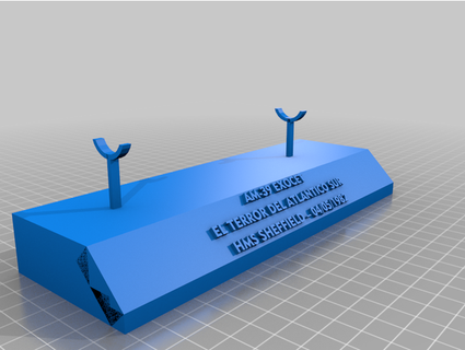 base soporte malheur am39 exocet aquariumojm 3d print model - Mito3D