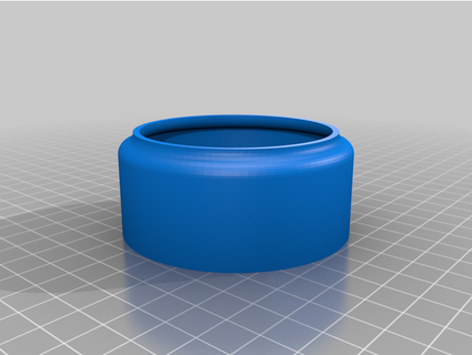 ekwb 150ml réserve couverture gaine DIY lumière bague wilsonj471 3d print model - Mito3D