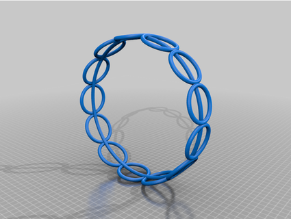 circular brazaletes fecha 3d print model - Mito3D