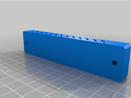 jig saw blade holder wall control pegboard yangorang 3d print model - Mito3D
