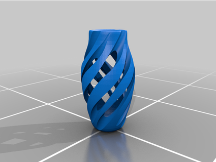 torsion vase alexstormnd 3d print model - Mito3D
