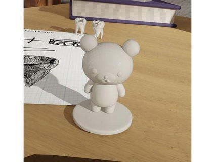rilakkuma piédestal guillaumev 3d print model - Mito3D