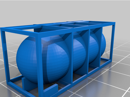 ölçek konteynerler fildc 3d print model - Mito3D
