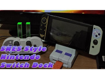 snes style nintendo commutateur quai roku013481 3d print model - Mito3D