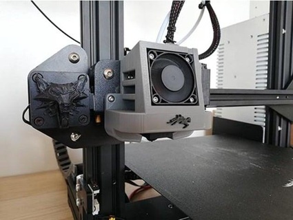 ventilador duto ender 3 5 remixar satsana benetonstudio 3d print model - Mito3D