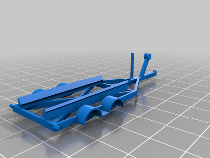 boat trailer nukecore52 3d print model - Mito3D