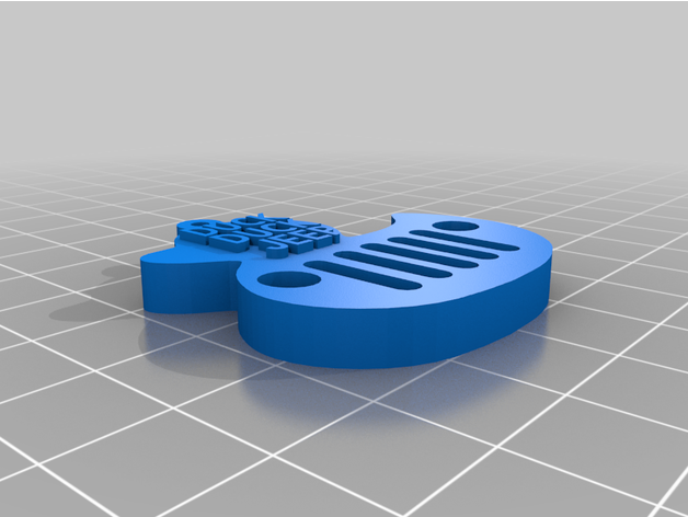 duck jeep keychain missrosiepie156 3D print model - Mito3D