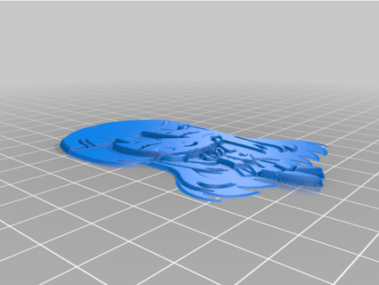 ddlc Chibis balık abur cubur 3d print model - Mito3D